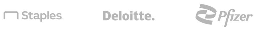 Staples Deloitte Pfizer Staples Deloitte Pfizer